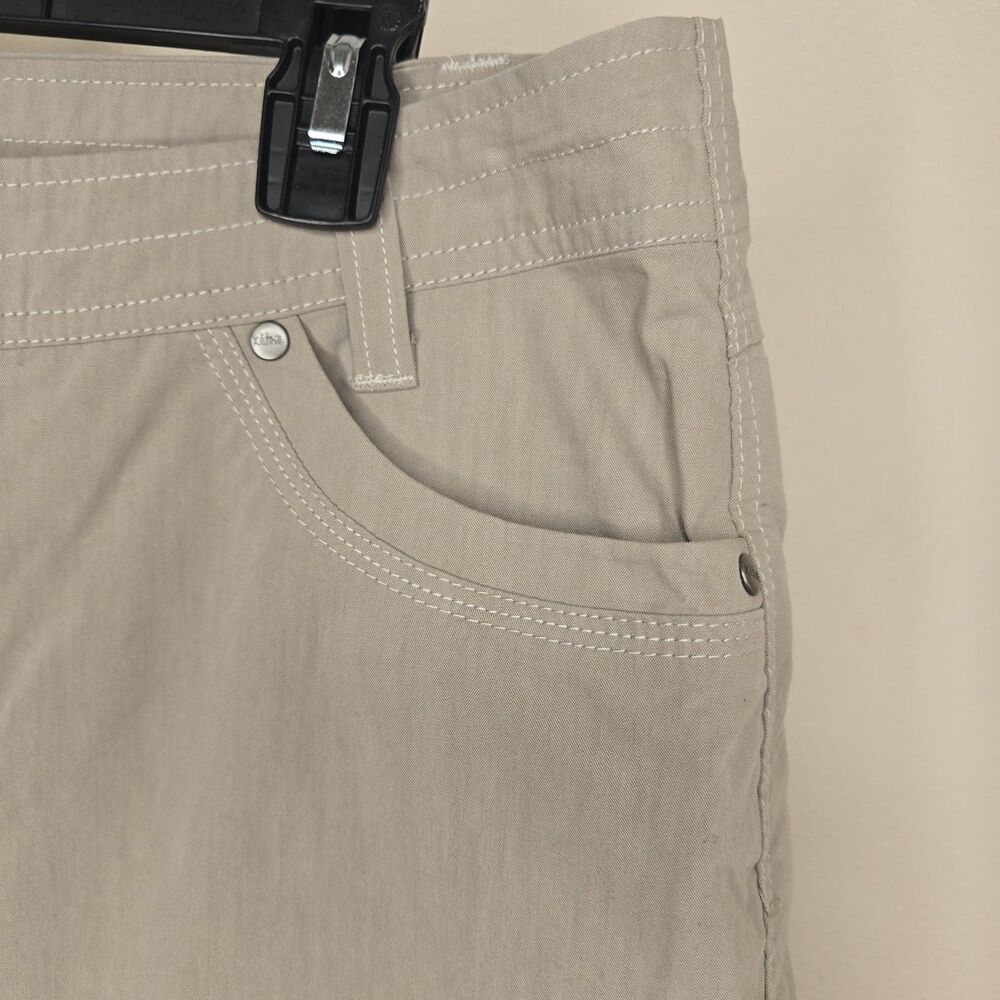 KUHL Kurve Women's 12 Splash 11" Shorts Khaki Stretch Outdoor Hiking - Picture 5 of 16